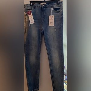 Blue Jean Distressed